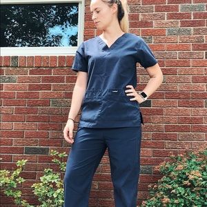 Navy Blue Scrubs